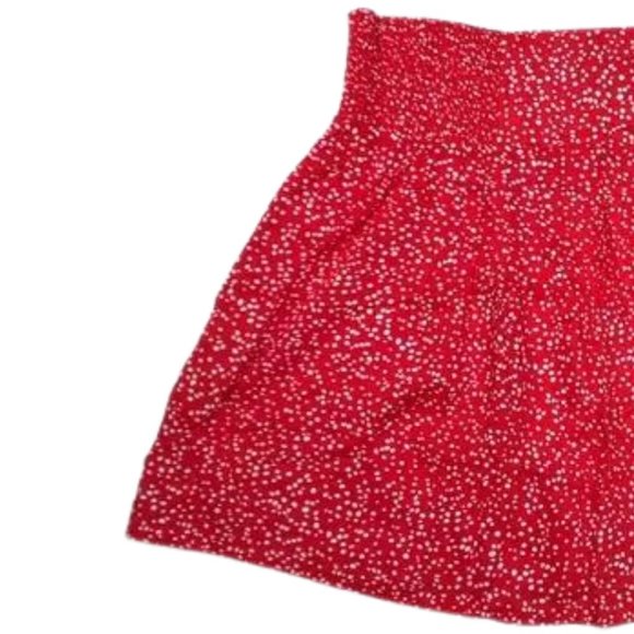 GAP Red with White Spotted Flowy Skirt - Picture 5 of 10